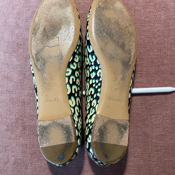 Louis Vuitton Stephen Sprouse ballet flats. MA1100 Size 40/10 VGUC - Picture 10 of 12